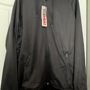 Black zip up sweatshirt